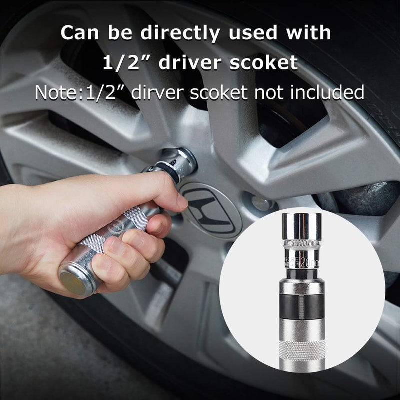 AKM Hand Manual Reversible Impact Driver Set Extractor-26 PCS Impact Screwdriver S2 Steel Hex Phillips Slotted Screwdriver Bits Much More Durable Disengage Rusted Fasteners or Frozen Bolts - Image 5